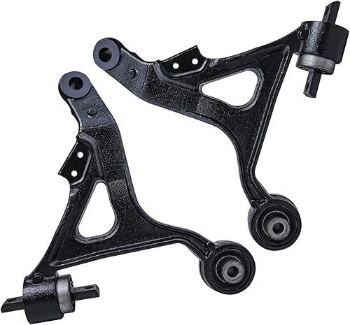 Miniatura 639 de Detroit Axle - Kit de brazos de control delanteros de 8 piezas para Dodge Ram 1500 2006-2008 5-Lug, 2 brazos de control superiores con rótulas, 4