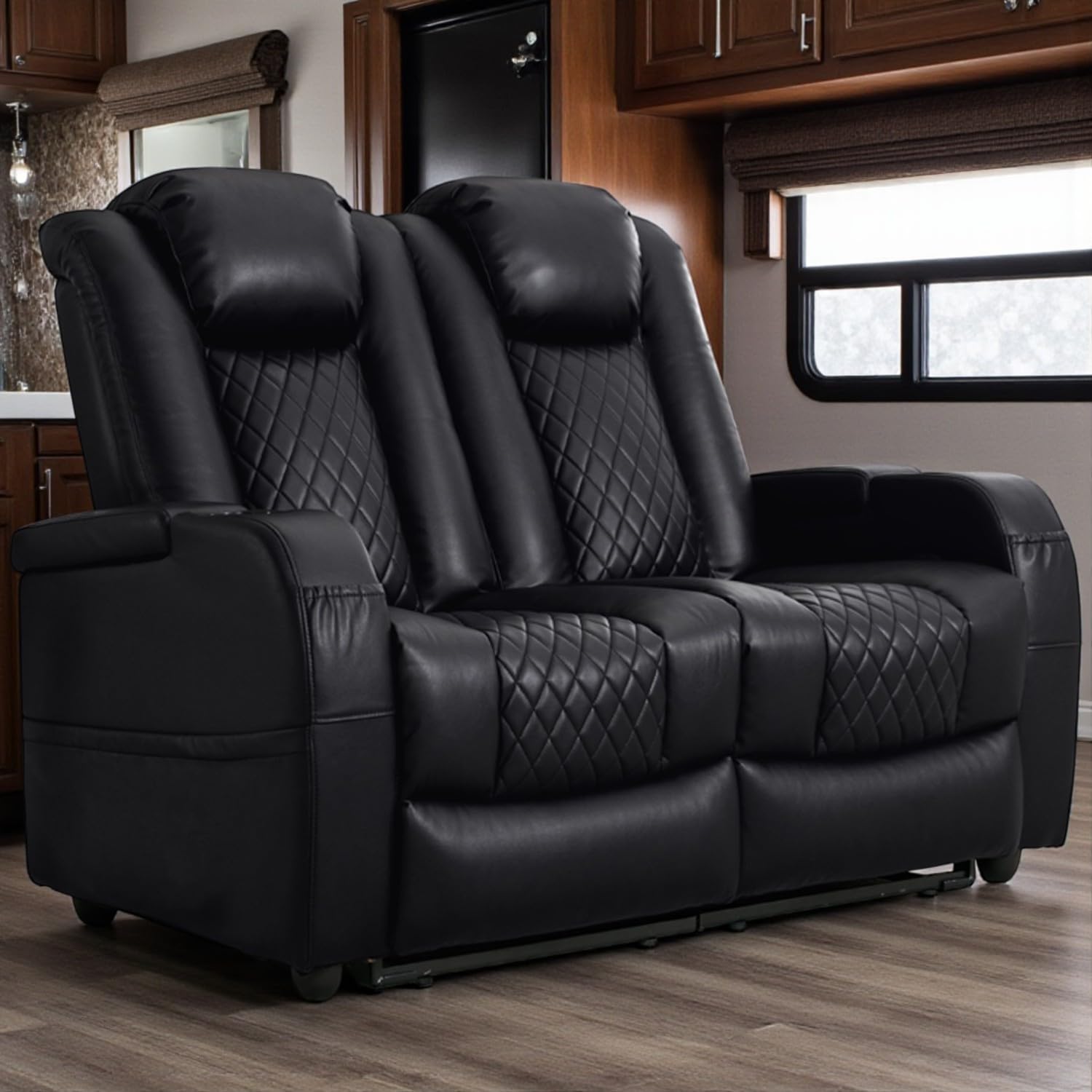 Amazon.com: AZXZCS RV Loveseat Recliner, Wall Hugger Recliners