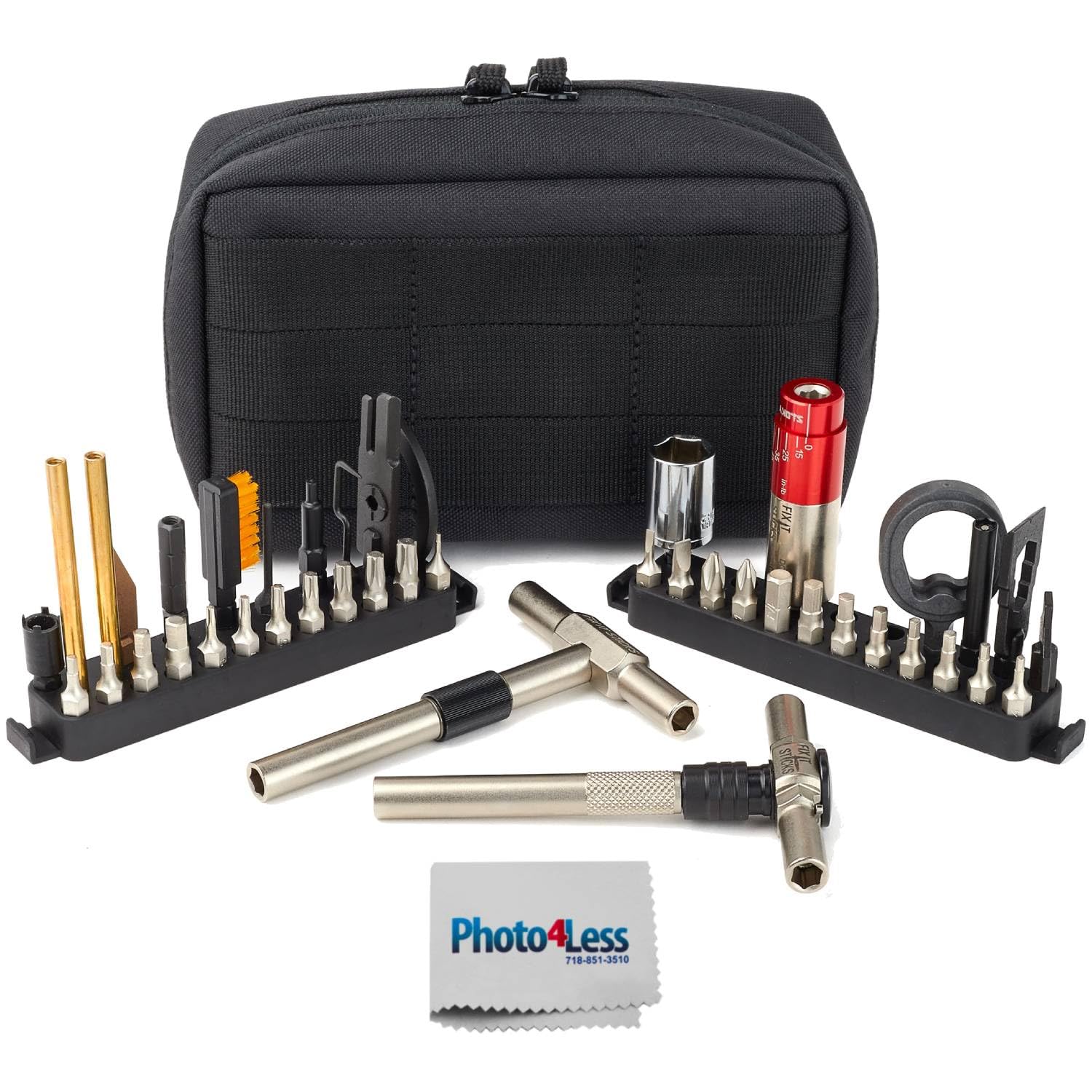 Fix It SticksThe Works Maintenance Kit with All-in-One Torque Driver and T-Way Wrench + Locking Ratcheting T-Way Wrench
