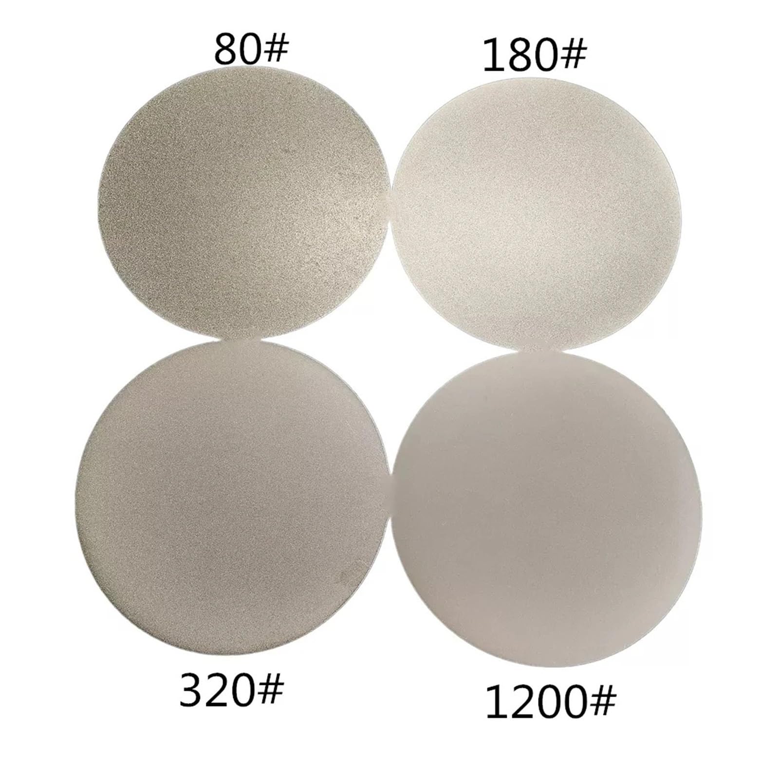 Disco abrasivo for lucidatura lapidaria con ruota piatta rivestita diamantata da 12 pollici 300 mm 80-2000#