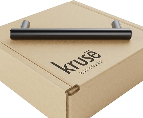 Miniatura 7 de 30537 Lexington - Tirador de barra para puerta y cajón, 4 pulgadas de centro a centro, negro mate