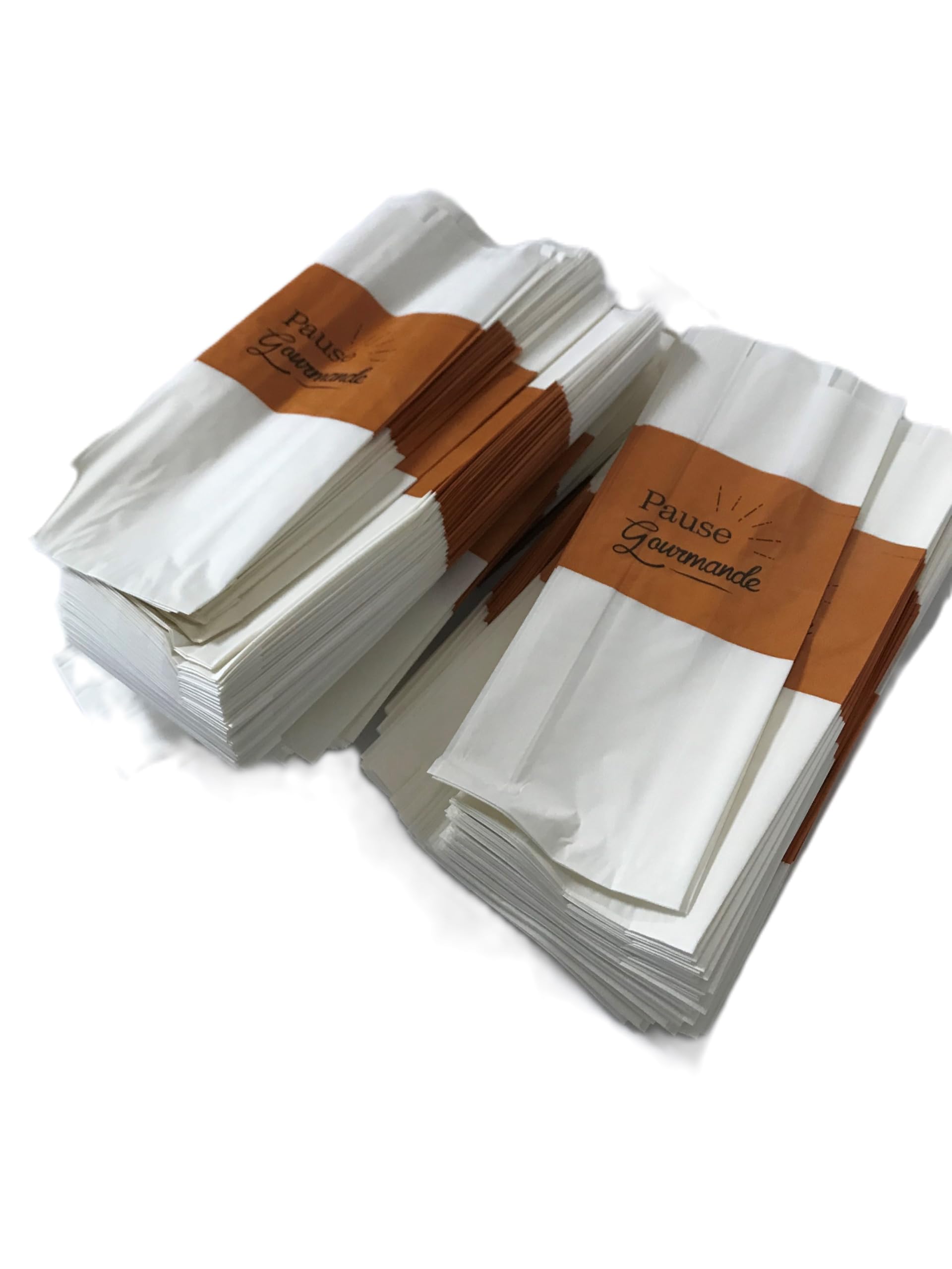 500 sacs sachets sandwich, panini et hot-dog 120 x 60 x 340 m/m restauration rapide vente à emporter fast food