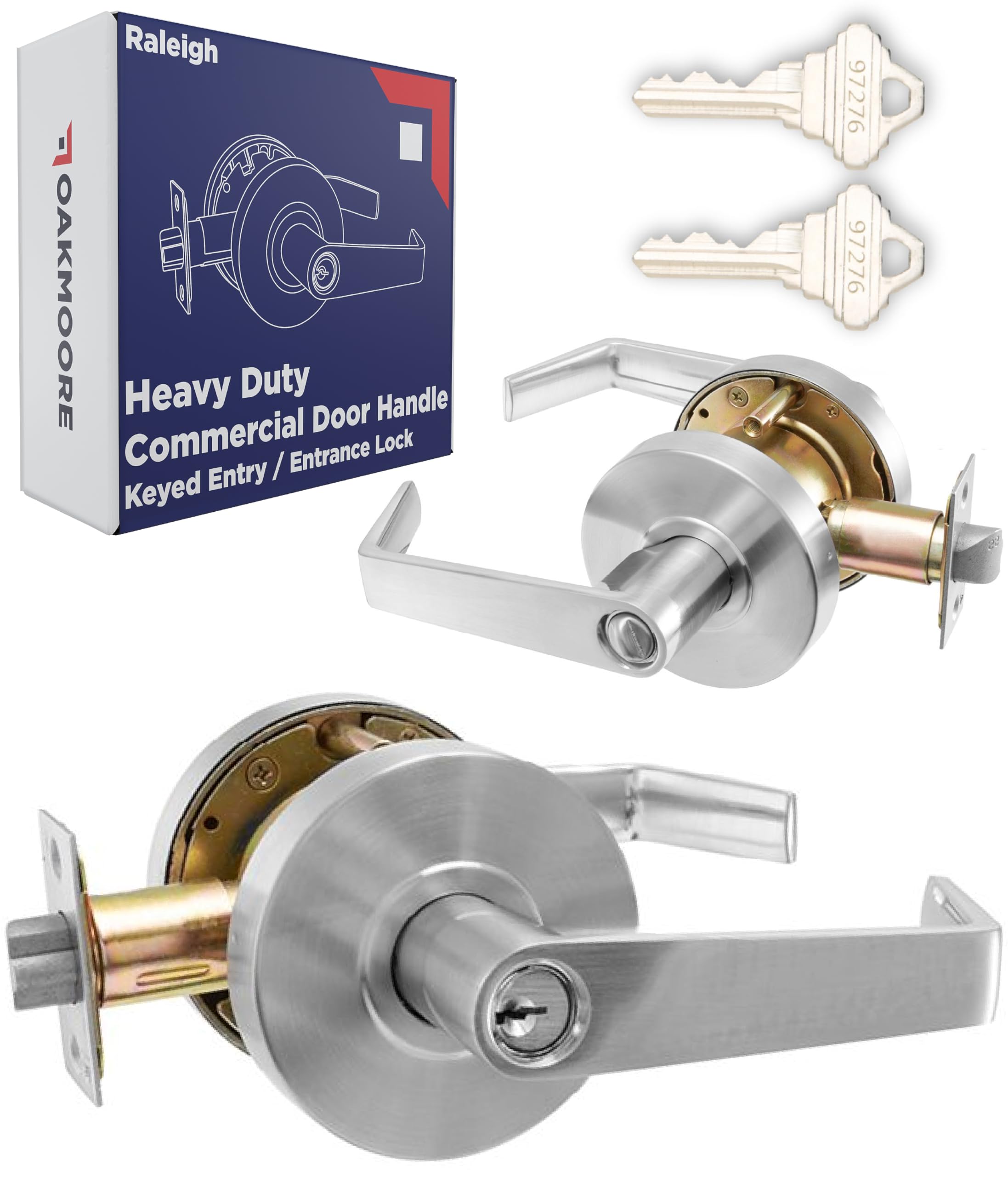 OAKMOORE Commercial Entry Door Handle (Grade 2)