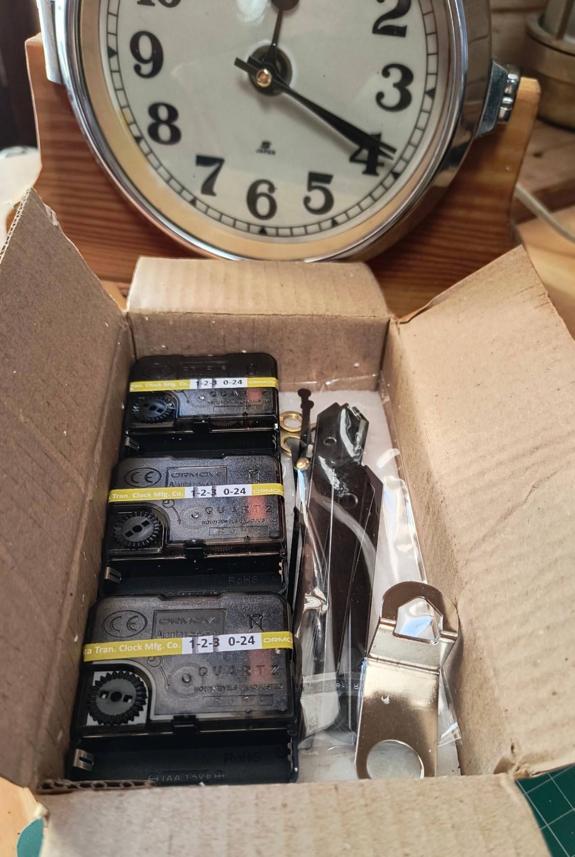 Ticking Machine Buy YONOTA® Combo of 3 Ajanta Mfg. Battery Operated Plastic Ticking ...