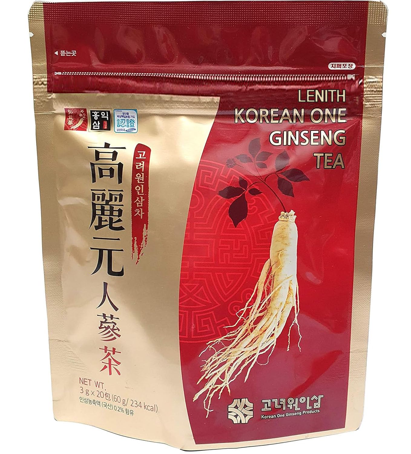 LENITH Traditional Korean Tea Sticks – 20 Sticks, Premium Korean Tea for Beverage and Personal Enjoyment