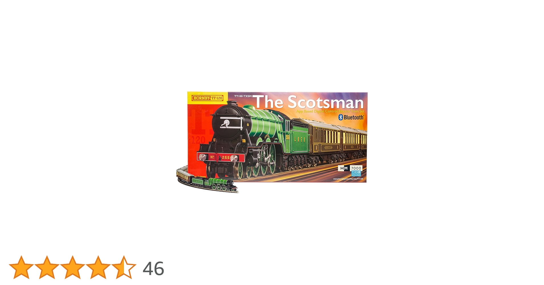 Hornby TT1001TXSM The Scotsman Digital Train Set - Era 4 Sound Fitted TT Gauge