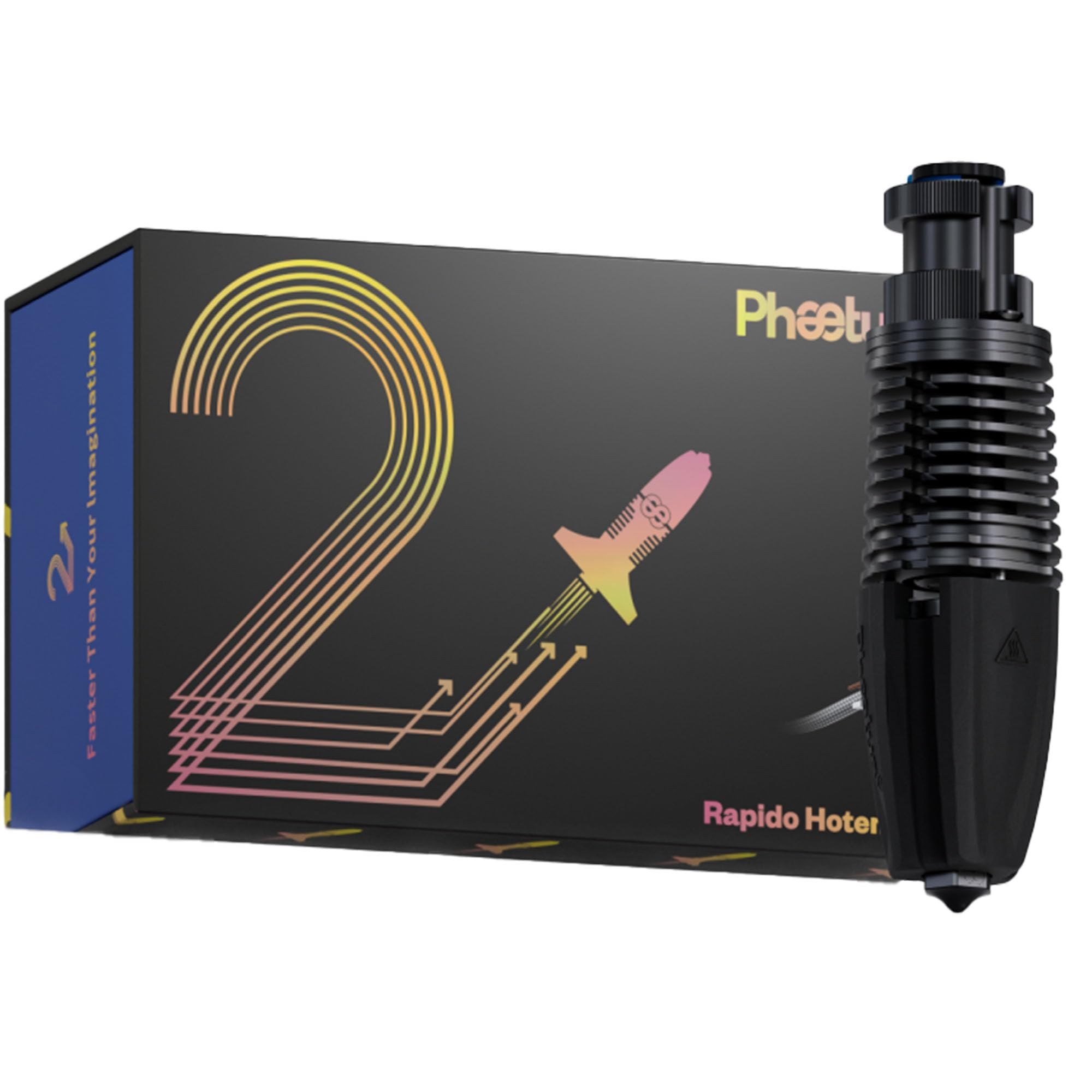 Phaetus Rapido Hotend 2F Negro 1,75 mm UHF PT1000