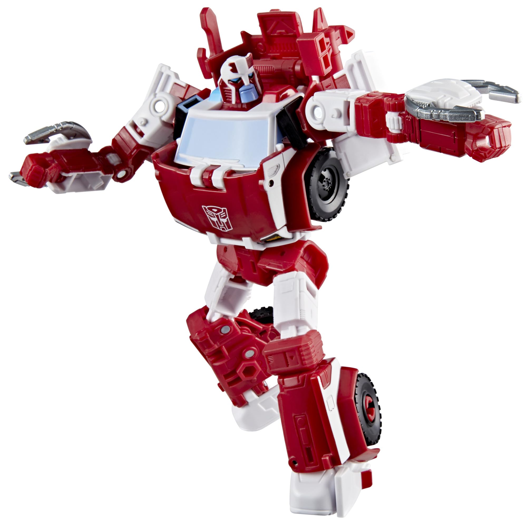Autobot Ratchet z kolekcji Transformers: Age of the Primes, 14,5-centymetrowa przekształcająca się figurka klasy Deluxe, zabawkowe roboty dla dzieci w wieku od 8 lat