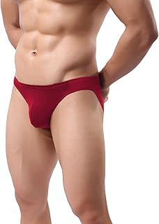 guso shopee Men High Cut Sexy Brief Underwear Men's Classic Low Rise Stretchy Hip Briefs Pack of 1-picture-32