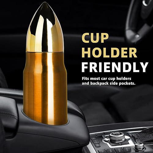 Vista 13 de Regalos de cumpleaños para hombres, papá y él, vaso de acero inoxidable fresco de 17 onzas, regalos únicos de caza, cumpleaños, aniversario, regalos