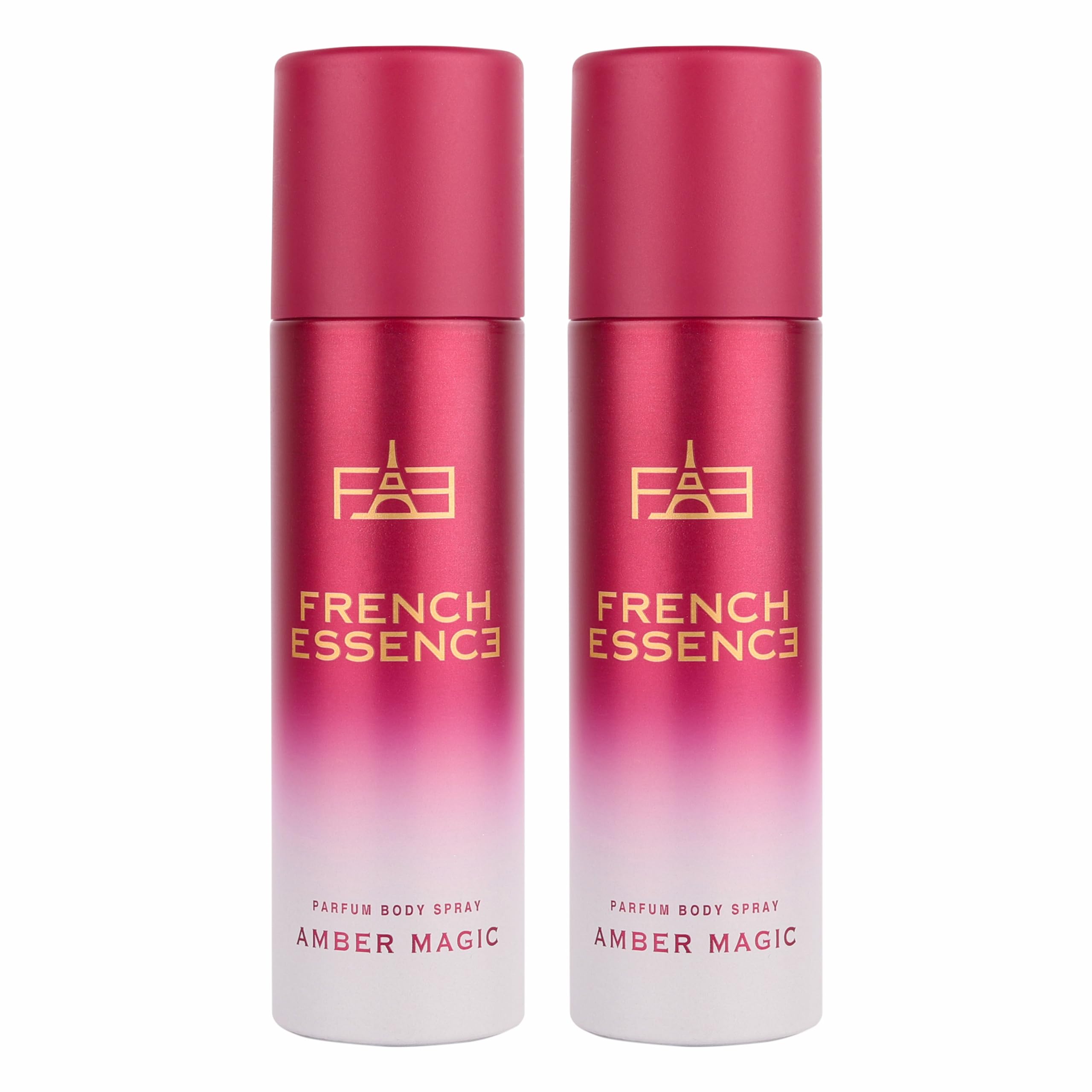 FRENCH ESSENCE Deodorant for men and women | Men Deo | women deo | Body Spray Unisex,Long Lasting Fragrance, Fresh Scent (Amber Magic)120Ml Each - Pack of 2-image-28