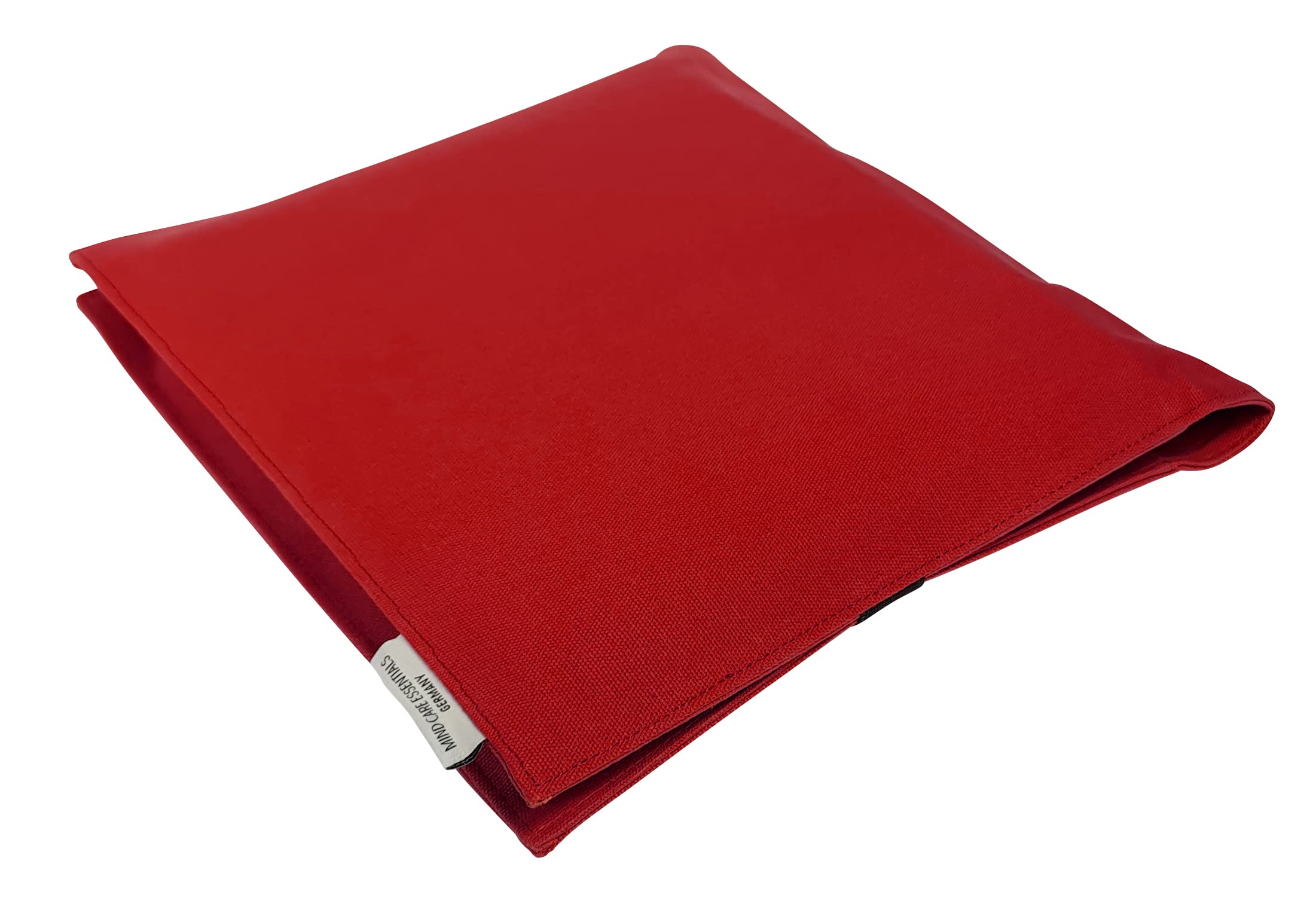 Tiptoi Tasche - Aufbewahrung für Stift und bis zu 4 Bücher - 100% Baumwolle - Ideal als Starterset - Hülle Aufbewahrung für Unterwegs - Zubehör (ROT)
