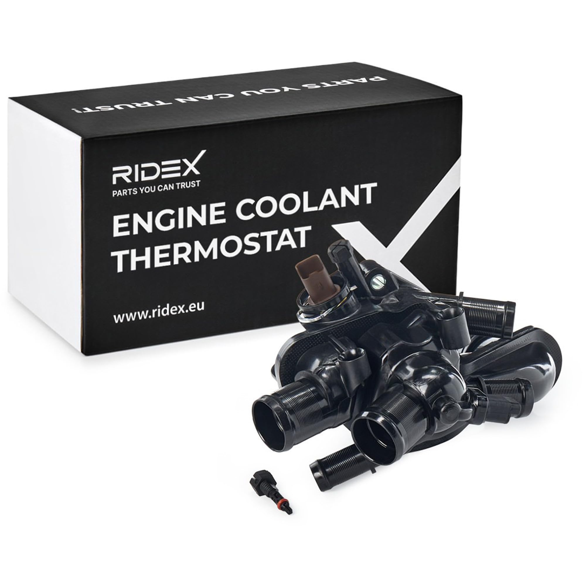 RIDEX 316T0121 Termostato refrigerante electrónico con junta con sensor Compatible con PEUGEOT 208 I Hatchback CA, CC