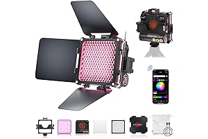 Zhiyun Fiveray M20C Combo: Professional RGB Video Light for Creators