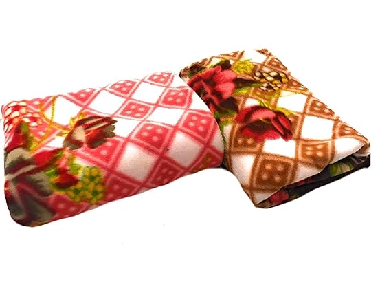 SHIVAAN HOME FURNISHING 2 in 1 Supersoft Single Bed AC blanket/Dohar-60x90inch-(SETOF2)(NOT Thin)(Coffy-Red)
