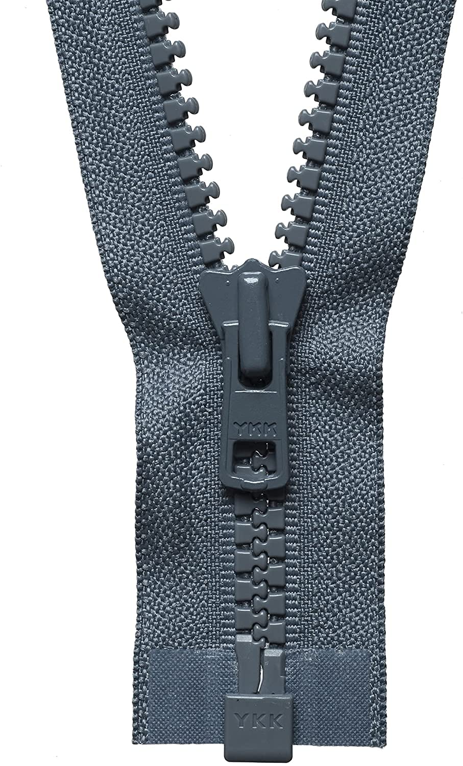 YKK Open Ended Zip, No. 578 Dark Grey, 76 cm Length