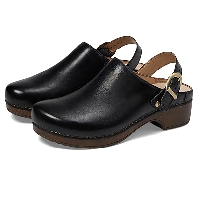 Dansko Baylor Shoes Black Calf