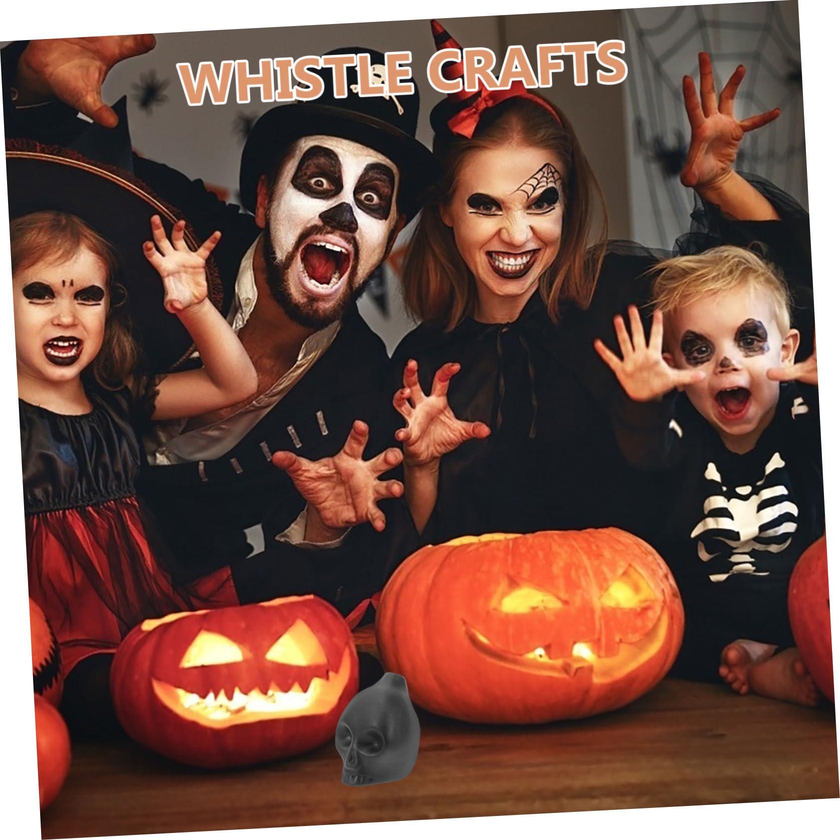 Sosoport 2 Piezas Silbato De Muerte Silbato De Calavera Pequeño Silbato Gritando Escritorio Silbato De Halloween Decoración Cráneo Silbato Decorativo Cráneo Silbato Gritando Silbato