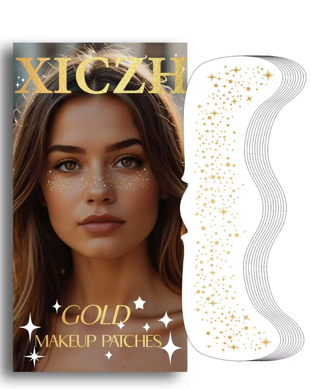 Glitter Freckles Tattoos - Festival & Concert Makeup -1