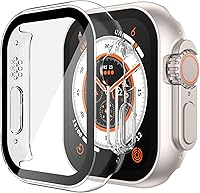 Vista 58 de Misxi - Juego de 2 fundas de policarbonato con protector de pantalla de vidrio templado compatible con Apple Watch Series 3 y Series 2 de 38mm