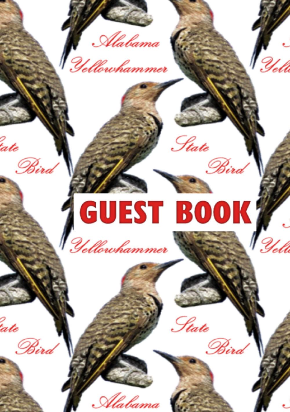 Alabama State Bird: Yellowhammer Guest Book