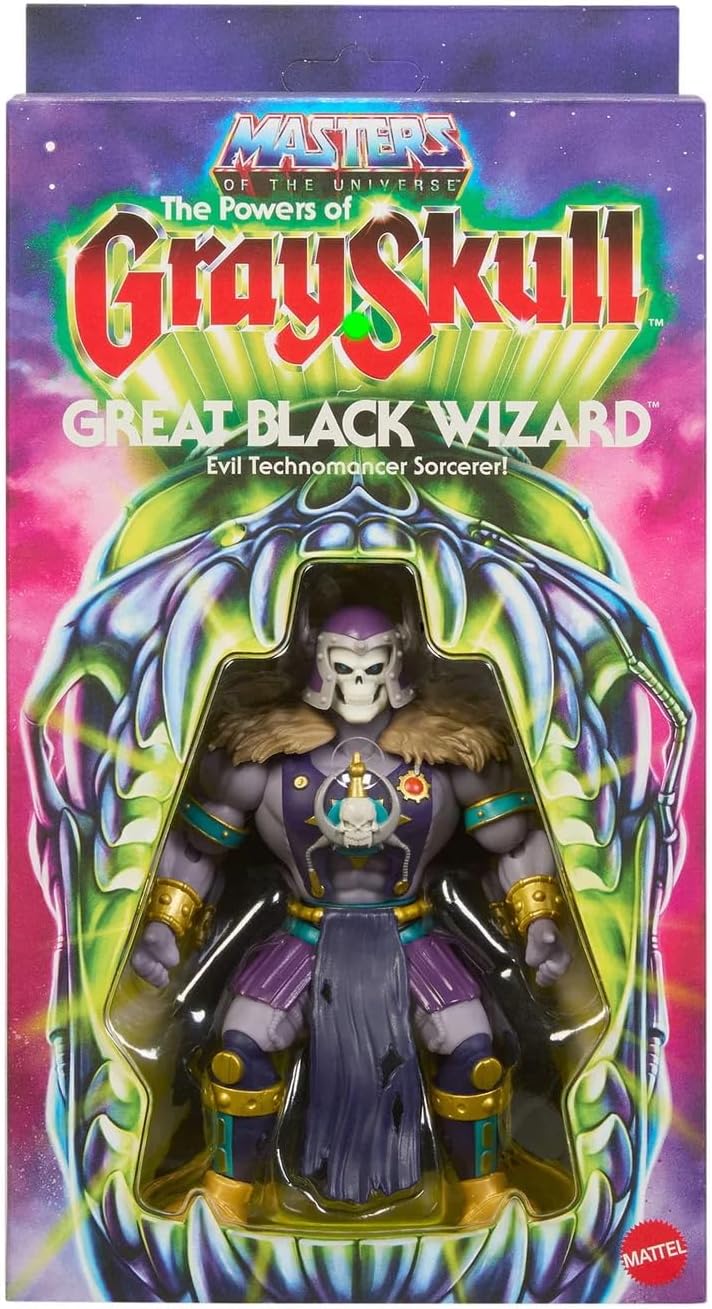 Masters of the Universe Origins Great Black Wizard 5.5" Exclusive Action Figure
