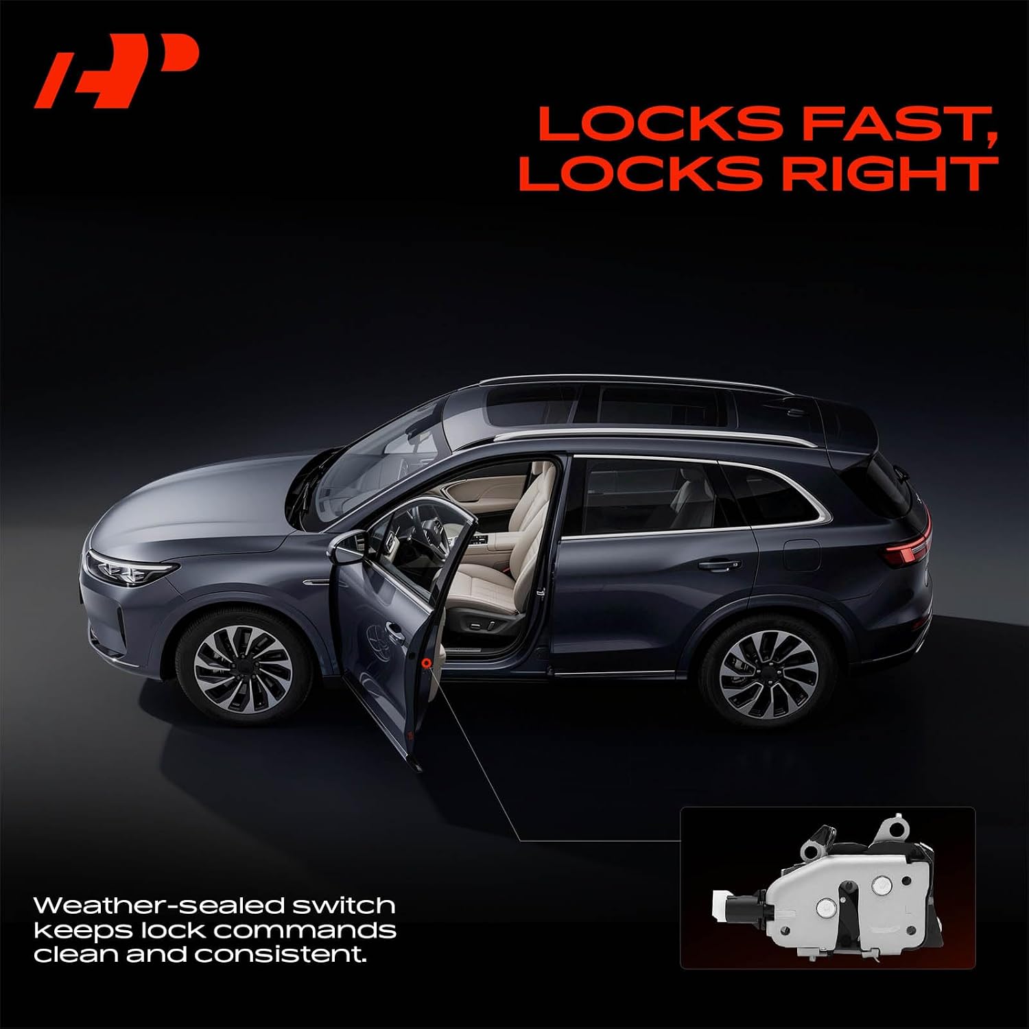 A-Premium Front Left Driver Side Door Lock Latch Compatible with Ford Ranger 2004-2011