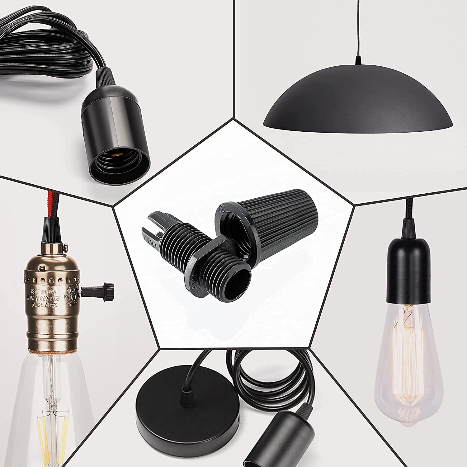 Buy Wire Grippers for Lighting fixtures, M10 Cable cord grip, Standard