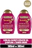 ogx keratin oil anti breakage sulfate free 385 ml shampoo + 385 ml conditioner set of 2