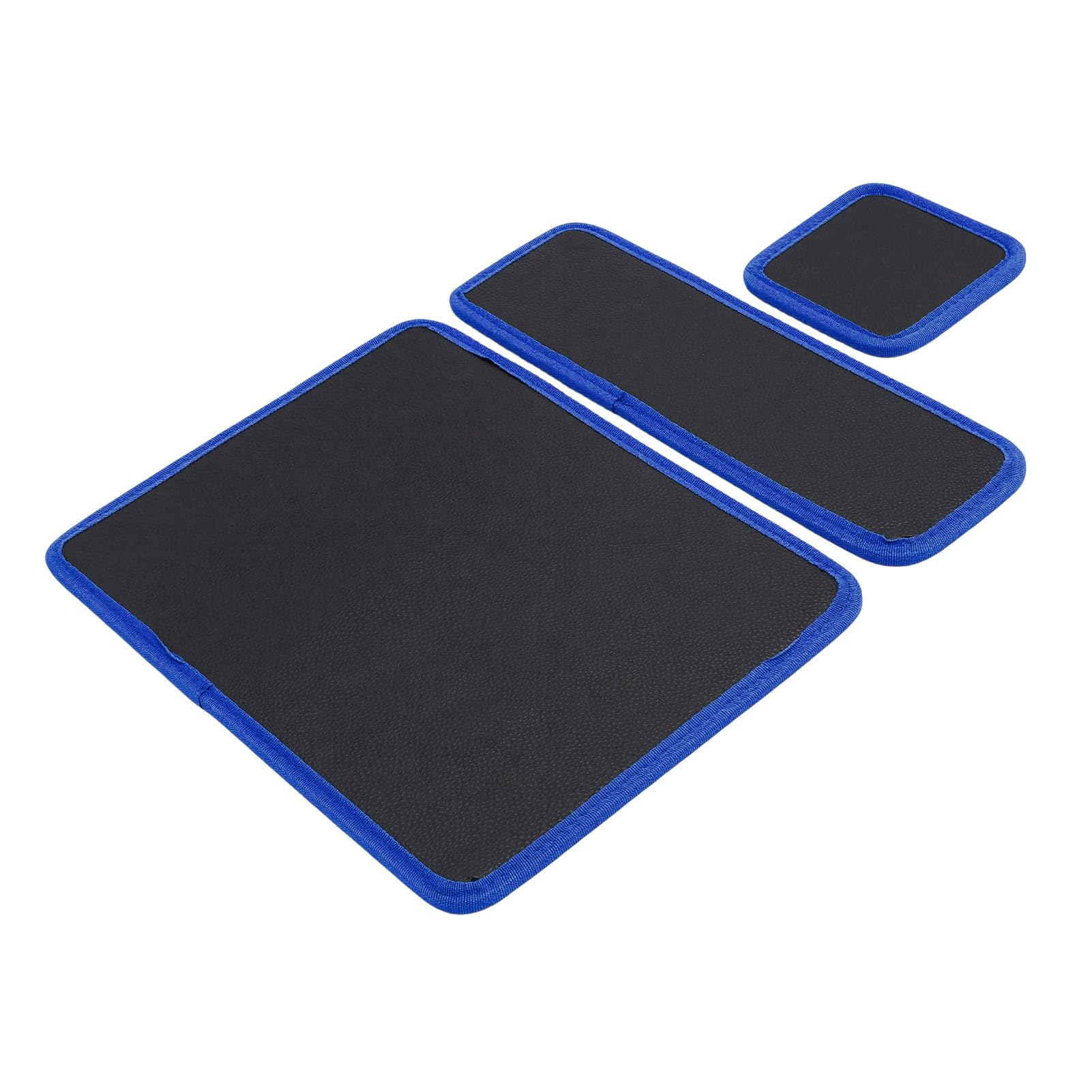 Eujgoov Magnet Werkzeug Pad 3-teiliges Set, Flexible Magnetmatte, PVC-beschichtet, ölbeständig, Werkstatt Organizer mit Magnetischem Rücken, für Kfz-Reparatur Mechaniker Werkbank