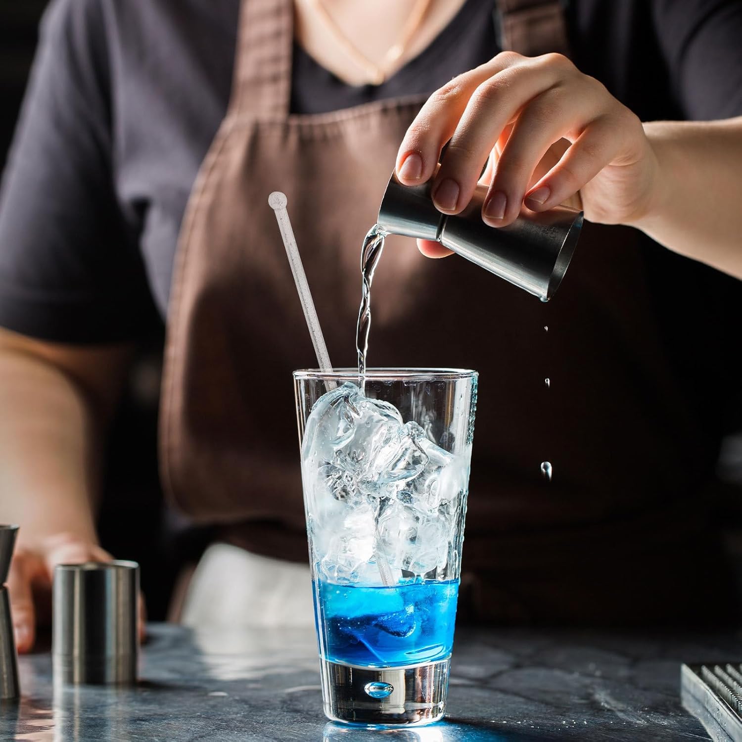 400 Pcs Stirring Sticks Juice Stirrers Clear Stir Sticks Cocktail Stirringstick Party Supplies