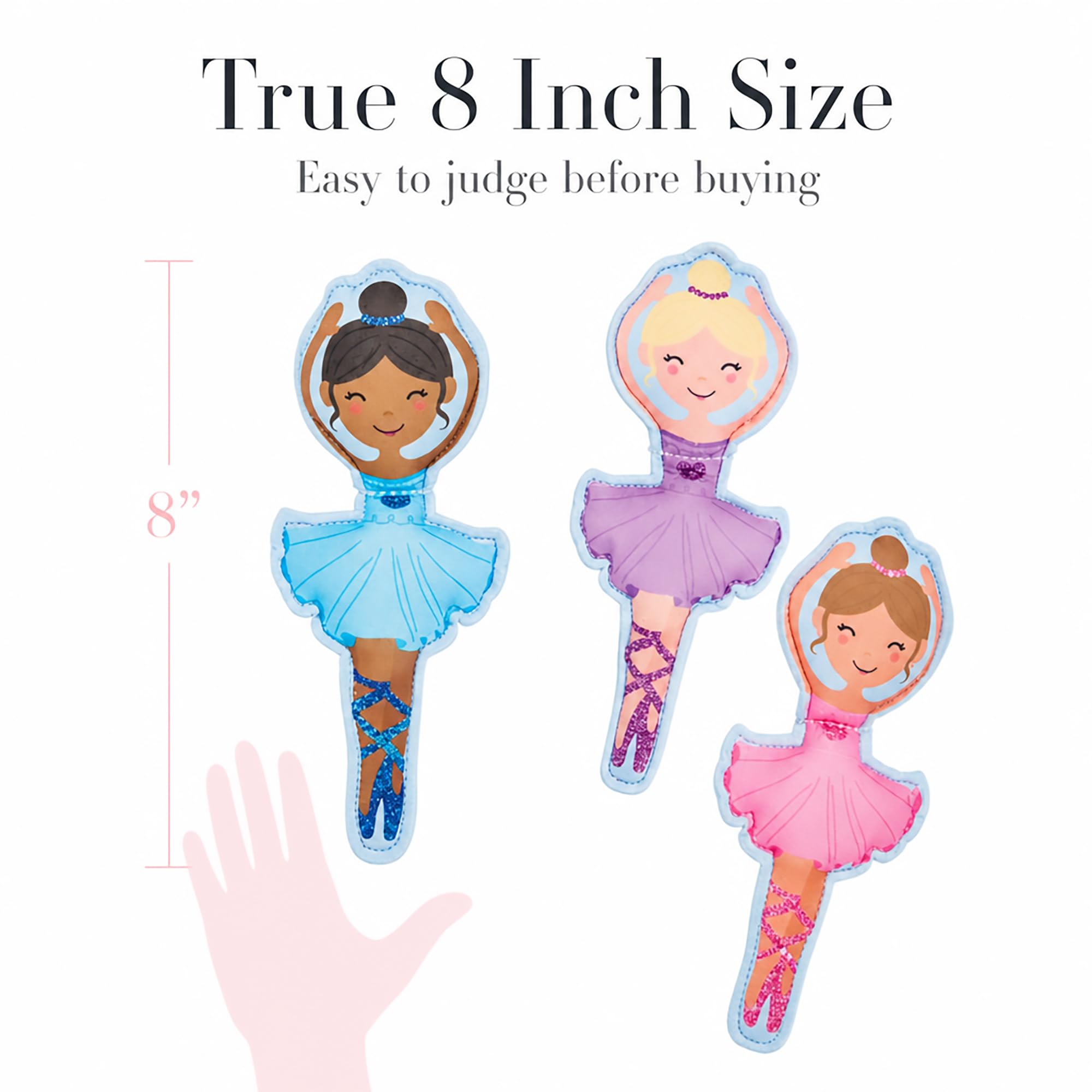 Mud Pie Ensemble de jouets de plongée ballerine pour enfants