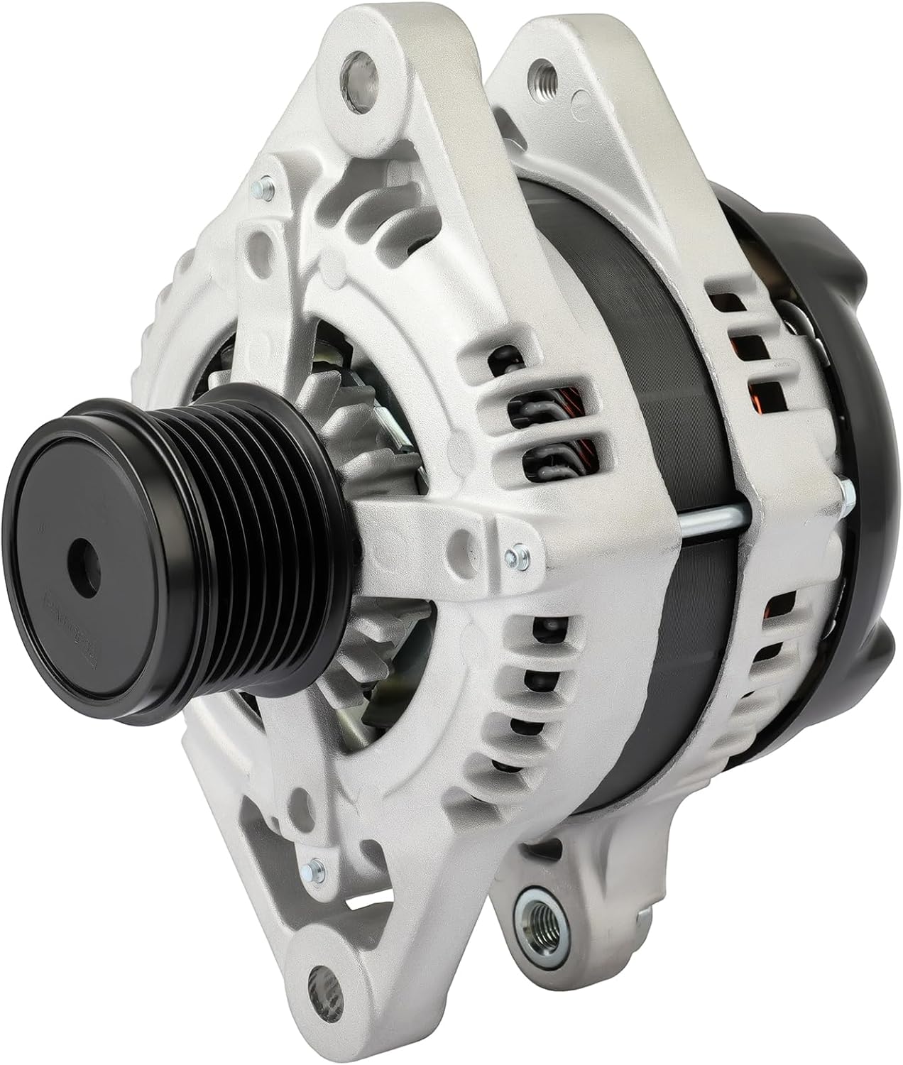 SCITOO New Alternator Fits for Toyota for RAV4 3.5L 2006-2008 12V 100Amp CW 7 Groove Pulley High Output Alternator 27060-31090 11322N 104210-4740 104210-2080 9664219-208 11322