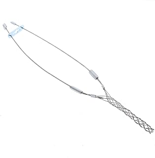 Cooper/Arrow Hart SDU23 Cable Support Grip Service Drop, Locking Bale, 0.22-0.32" Capacity Range, 8" Bale,3.75" Closed Mesh, Tinned-Bronze Wire Mesh