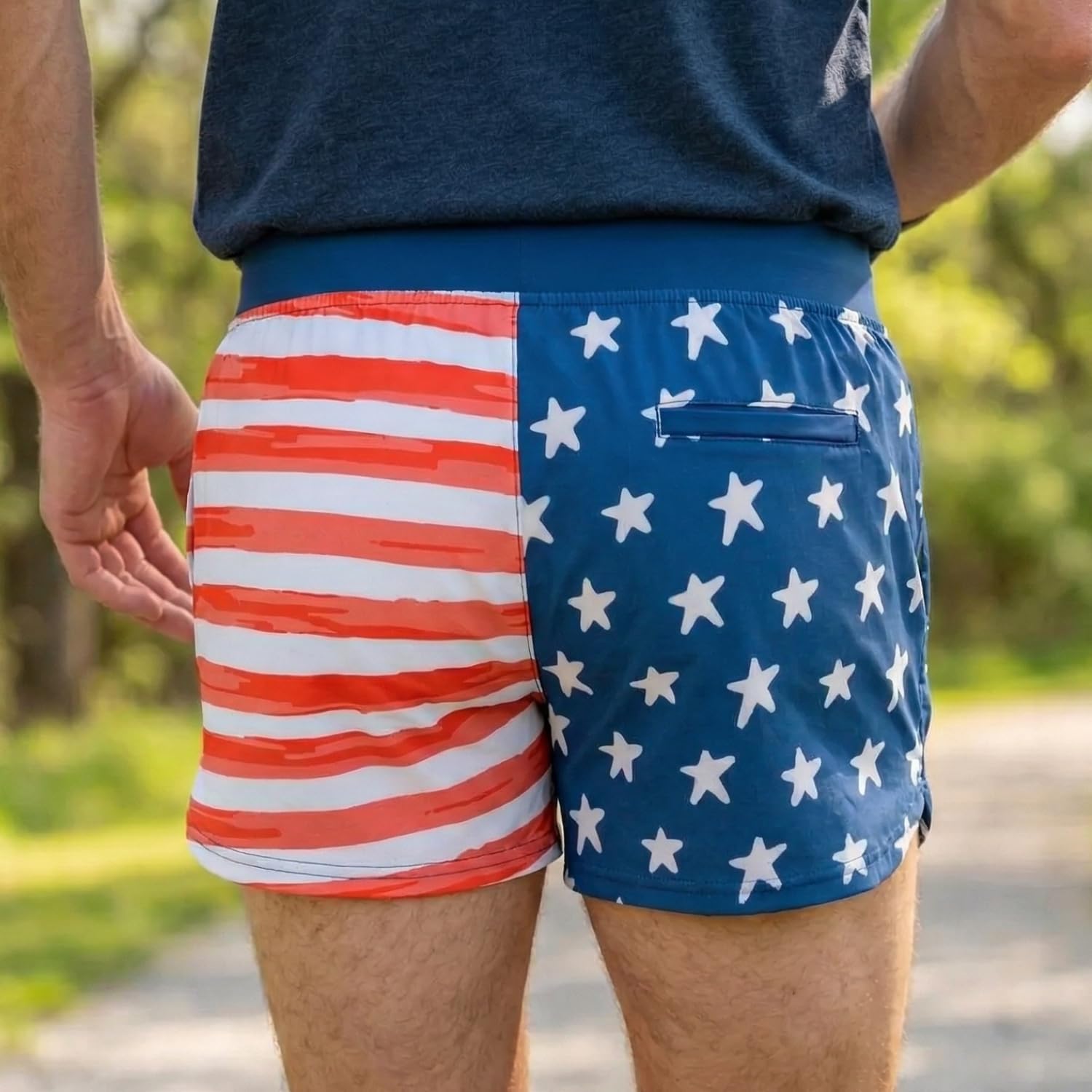 Gone For a Run Performance Running Shorts - Lightweight Workout Shorts - 4" Inseam with Pocket - Multiple Designs