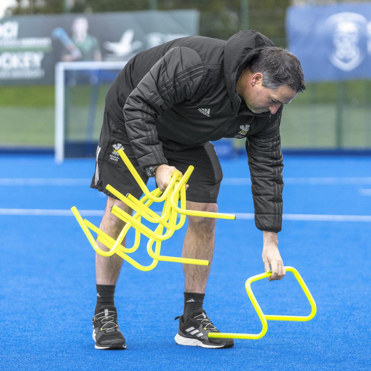 NWS Forza Ostacoli di Agilità - per Allenamento Sportivo Multifunzionale | Set da 6 | Esercizio di Salto E Agility | 3 Altezze Disponibili