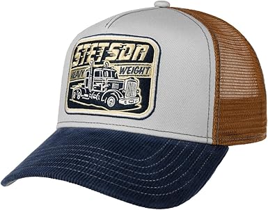 STETSON Since 1865 Trucker pet Snapback Monochroom Heren Alle seizoenen