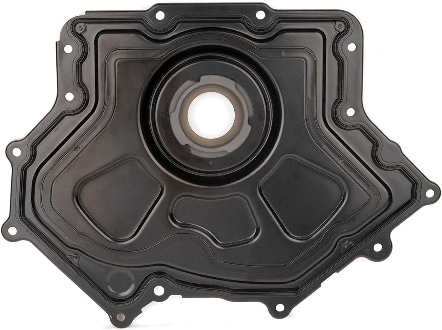 Engine Lower Timing Cover Compatible with Land Rover Range Rover/Sport LR4 VELAR, Jaguar XKR XFR XJ XF XE F-Type F-Pace Replace LR011995 AJ811449