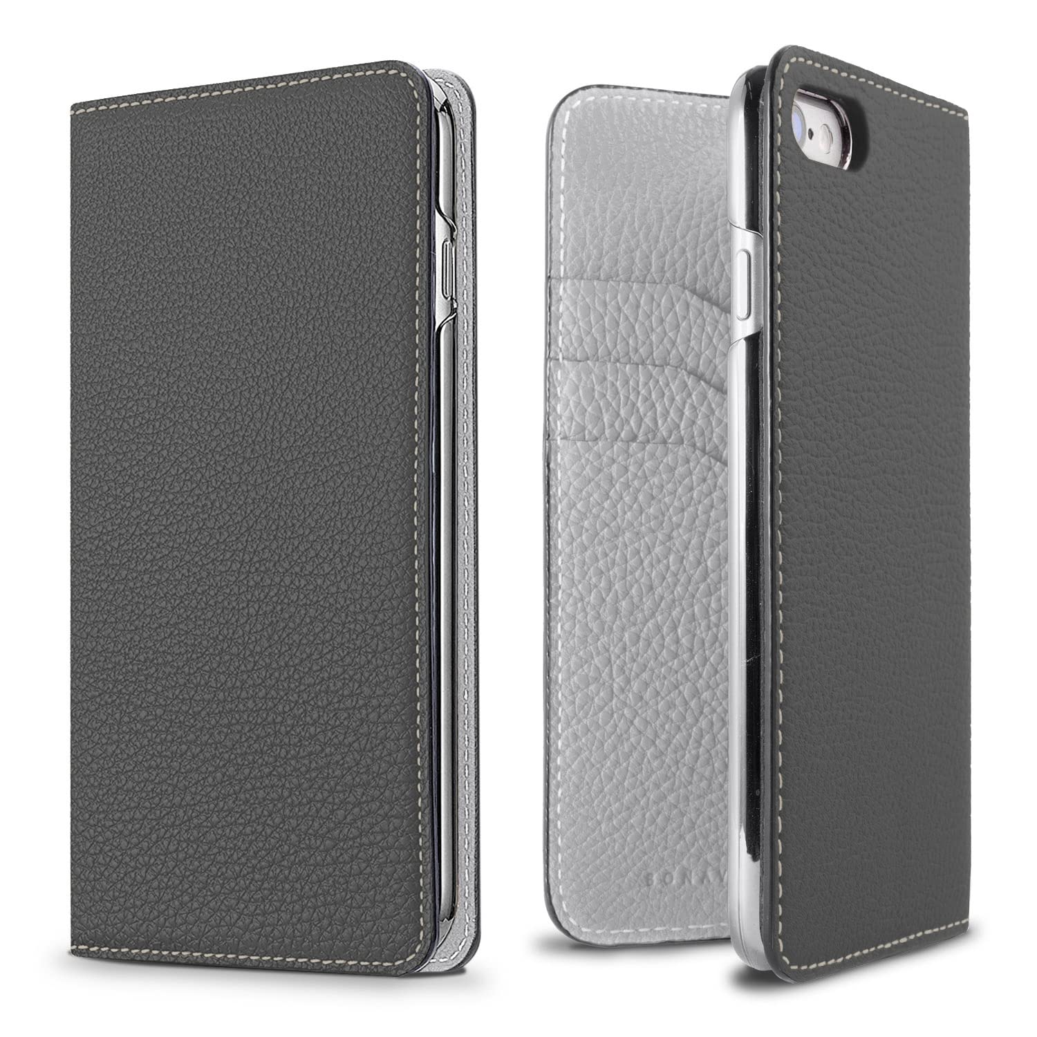 Amazon.co.jp: 【ボナベンチュラ】 ダイアリーケース [iPhone SE/8/7/6 