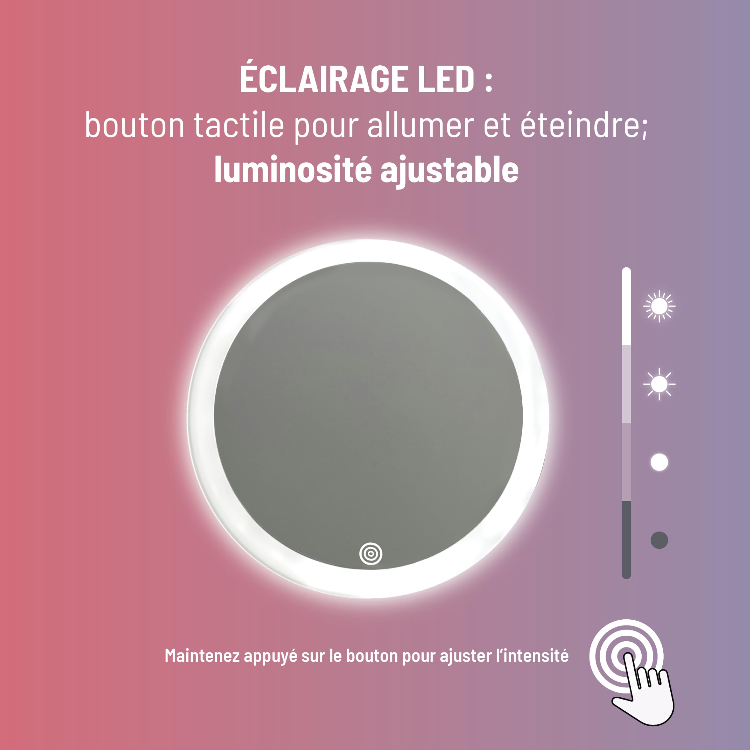 LED Vergrootspiegel met Flexibele Zwanenhals - Claravue