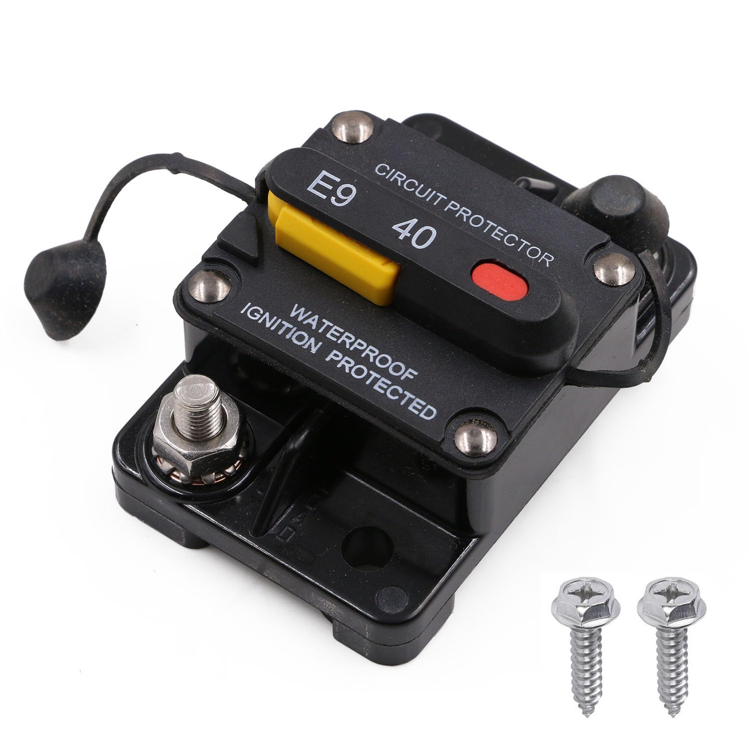 E9 120A Amp Circuit Breaker w/Manual Reset,12V-48VDC Waterproof UL — Amazon image 29