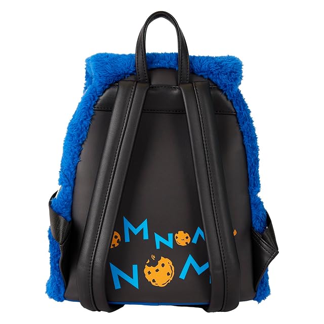 Foto 7 de 8 de Loungefly Sesame Street Cookie Monster Plush Mini Backpack