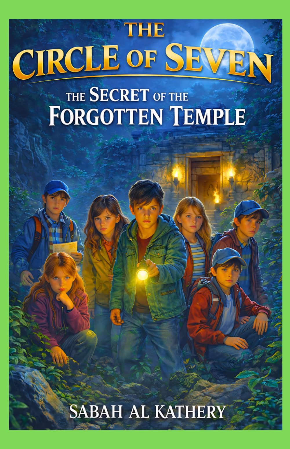 The Secret of the Forgotten Temple: A Middle Grade Mystery Adventure About Hidden Tunnels, Secret Passages, Lost Artifacts, and Moral Choices – The Circle of Seven Series (Ages 9–12)