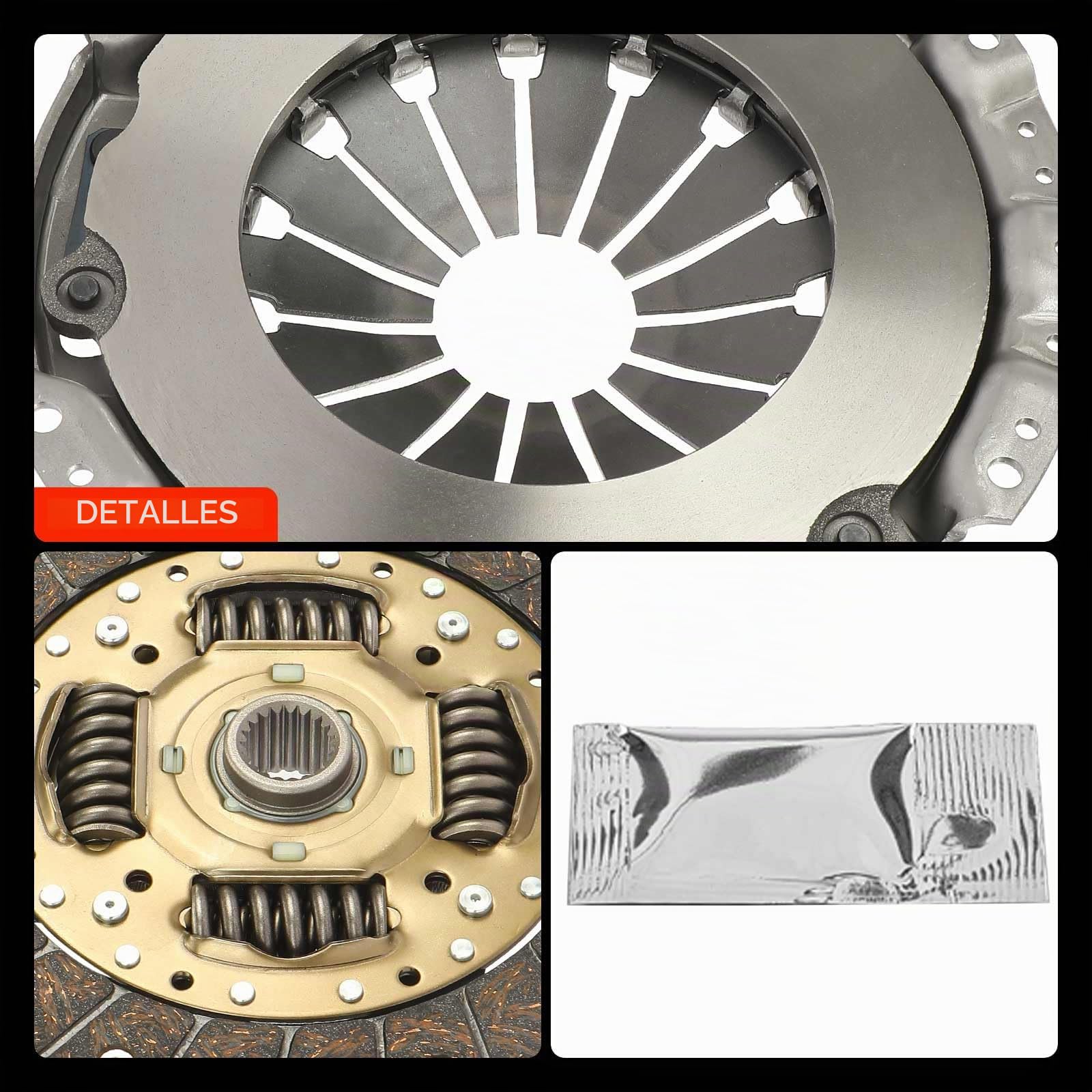 Frankberg Kit de embrague 826374 | Compatible con: Autobús Primastar X83, Autobús de tráfico II JL, Autobús Interstar X70, Caja Interstar X70