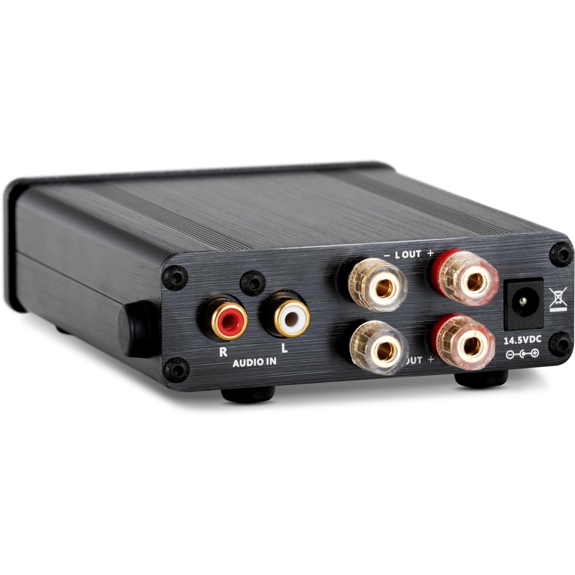 Pronomic MAMP-215 Mini Amplificatore HiFi 30 Watt, Ingresso stereo cinch