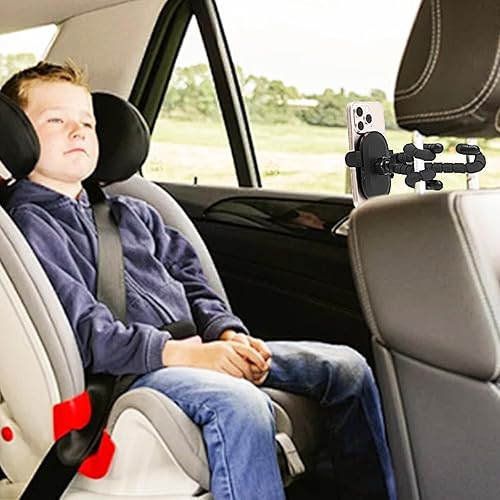 Miniatura 5 de Soporte para teléfono para cochecito de bebé, soporte para teléfono para carrito de compras, carrito de golf, carrito de empuje, abrazadera portátil