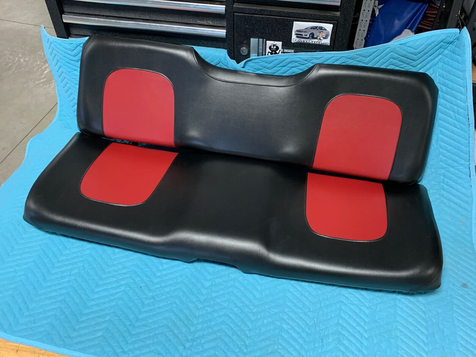 New Replacement seat Cover fits, Ranger Polaris 800 XP 2009-14 New seat Cover UTV 800XP XP800 XP700 700 Red 998A