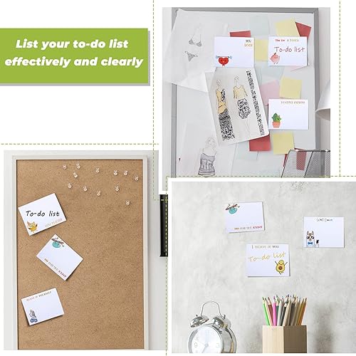 Miniatura 6 de 12 notas adhesivas inspiradoras de 3 x 4 pulgadas, juegos de bloc de notas motivacionales para profesores, regalos positivos para oficina,