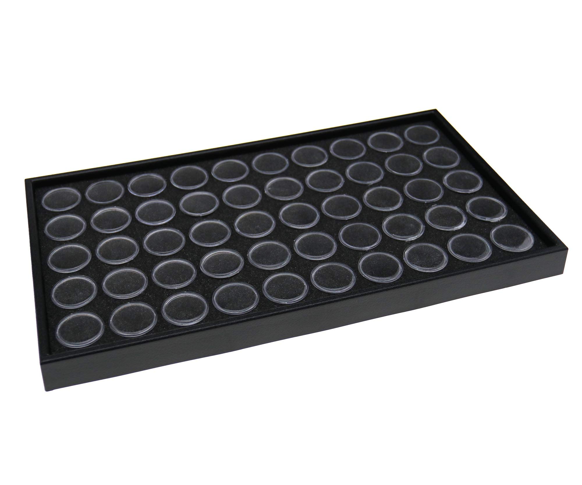 Boîte de rangement pour décoration nail art et cosmétique OTOTEC 50 pots individuels