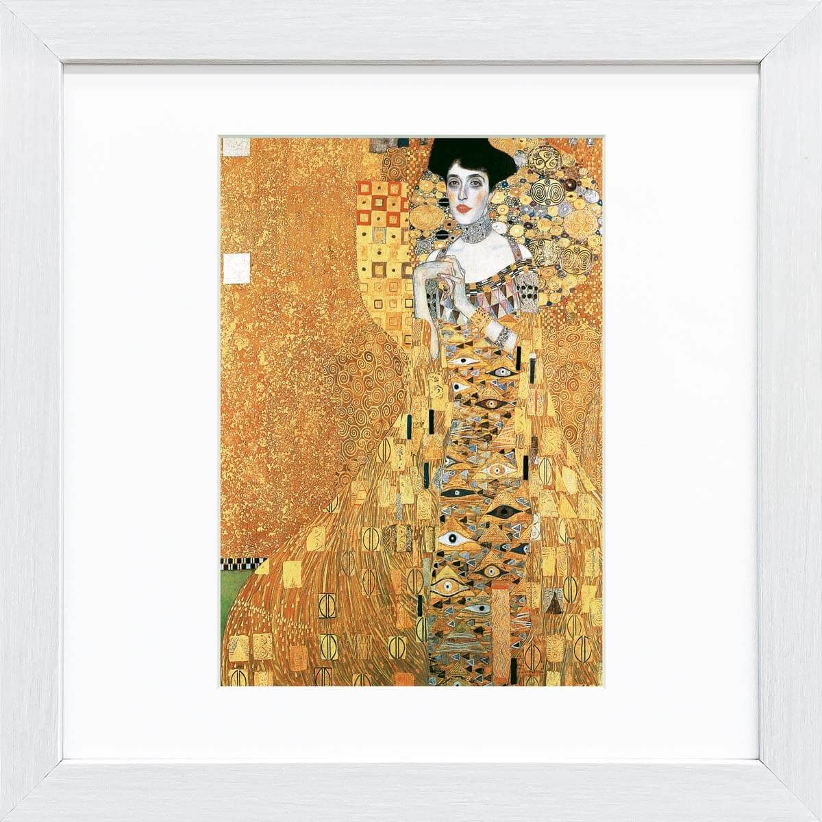 クリムト「抱擁」フレーム付×「アデーレ・ブロッホ=バウアーの肖像」×トートバッグ Amazon.co.jp: おうち美術館 絵画 クリムト アデーレブロッホ